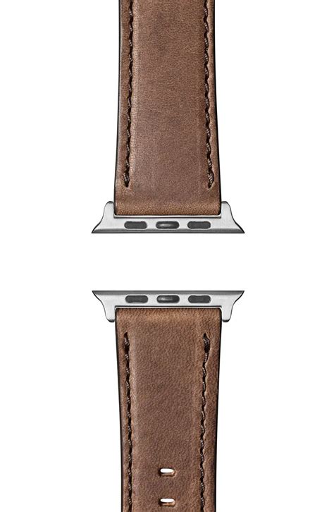 shinola apple watch band|shinola leather apple watch band.